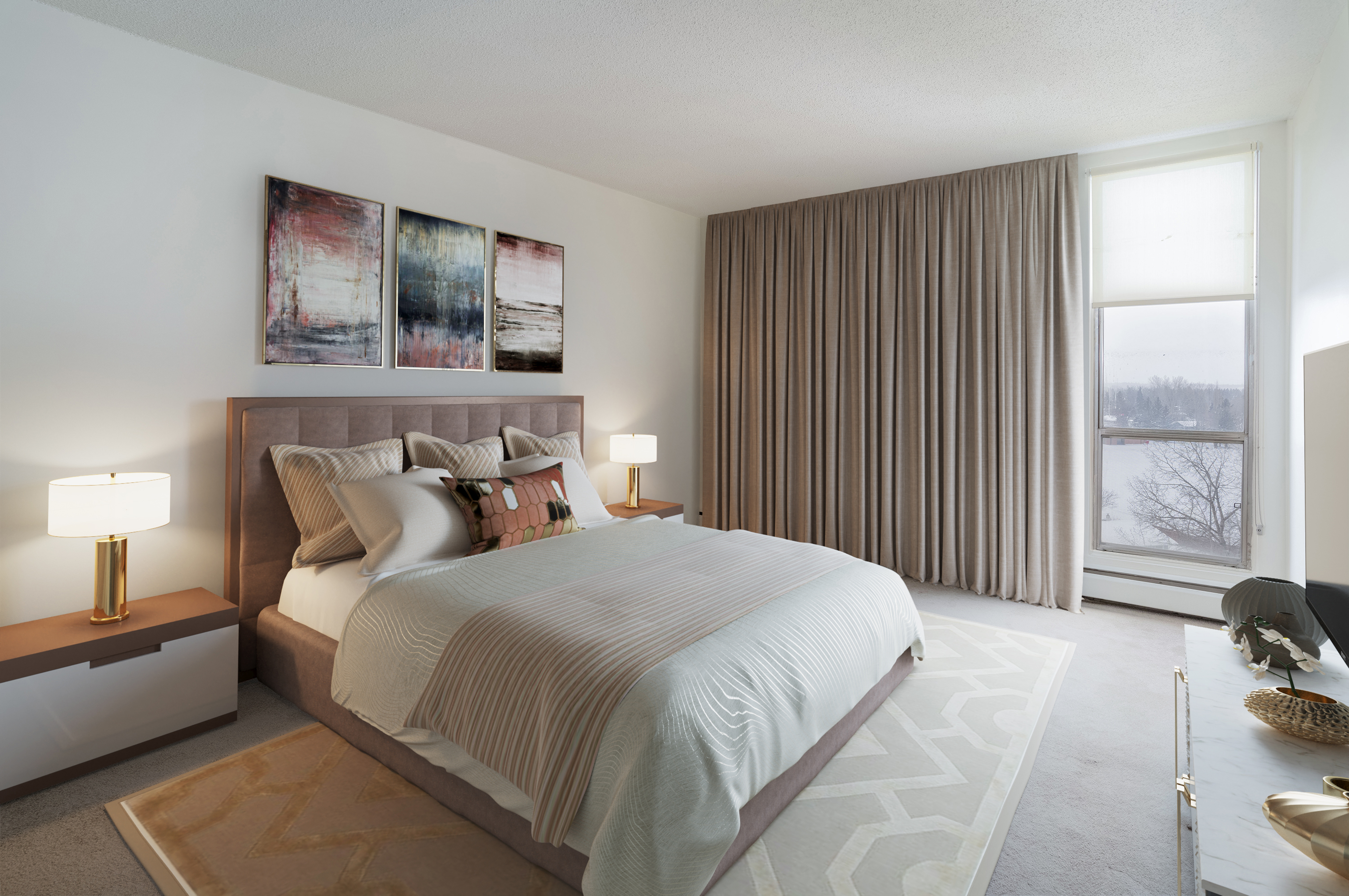 1 Bedroom at Saratoga Tower
