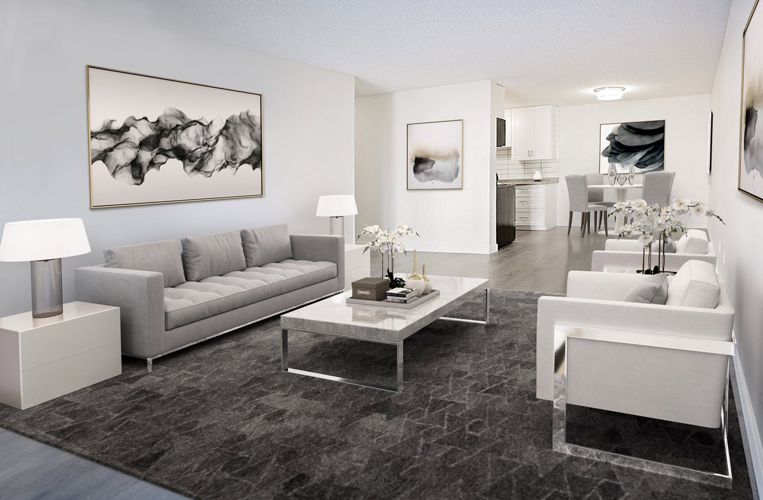 1 Chambre + Bureau De luxe at Central Heights Apartments